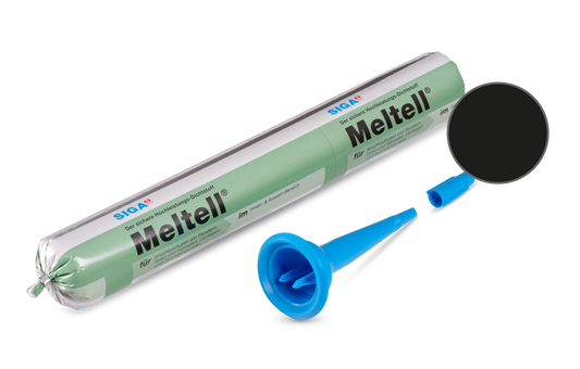 Melltell® 320 black tubular bag 600ml